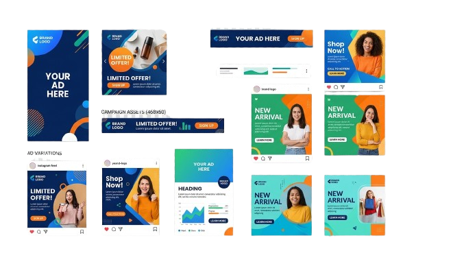 Performance Advertisement Creatives and Digital Ad Graphic Design